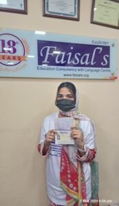 VISA Image of Lisha Naziza Forid